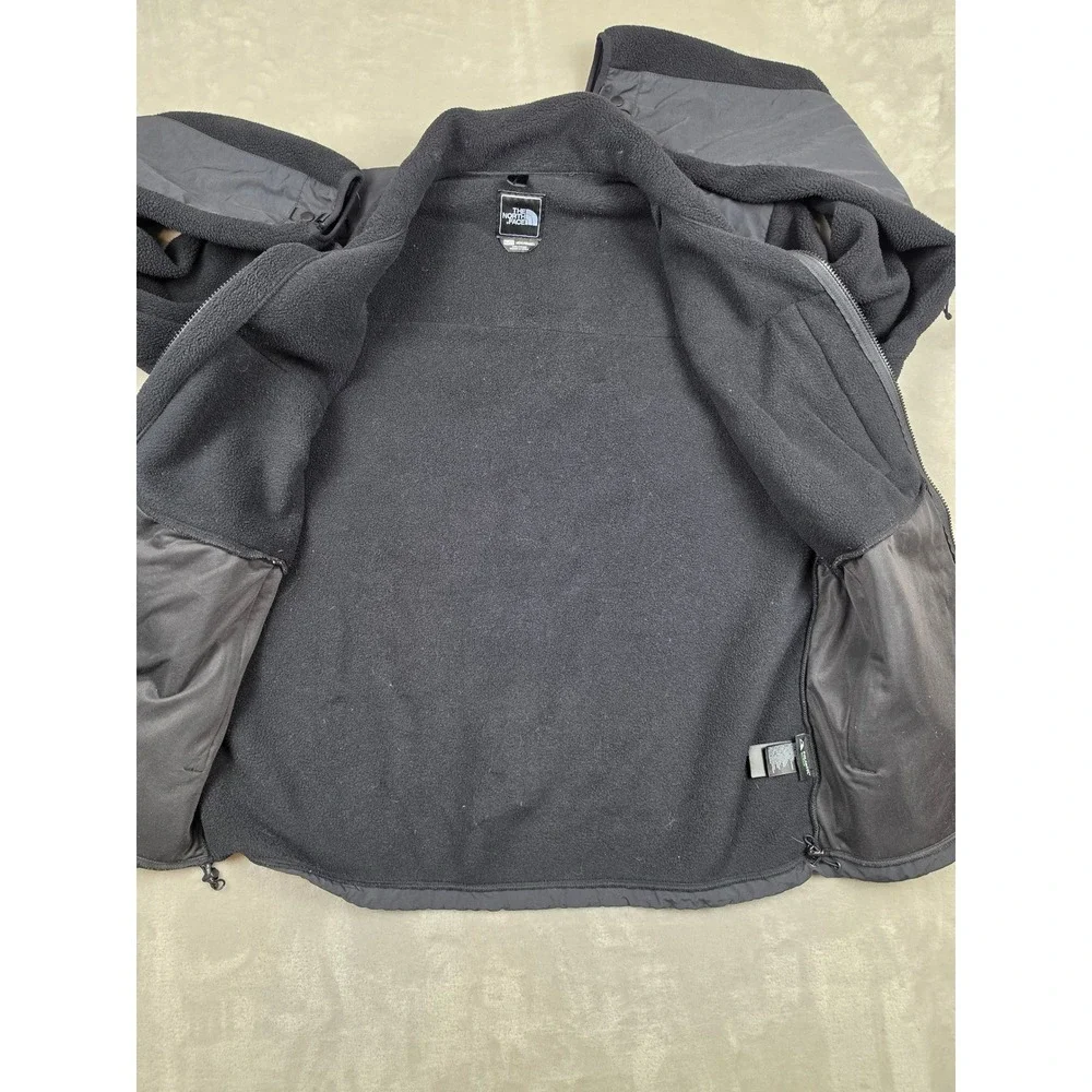 The North Face Denali Fleece Jacket Mens XL Black Full Zip Polartec Outdoor